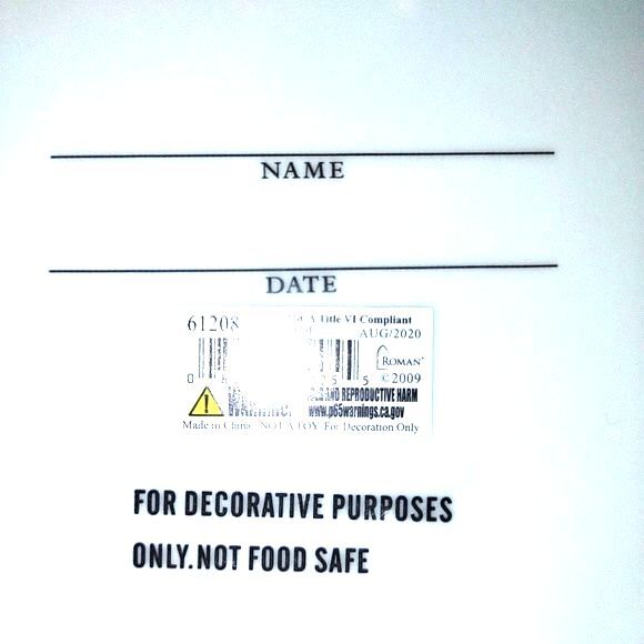 Roman 25th Wedding Anniversary Decorative Plate with Hinged Stand - Picture 4 of 5